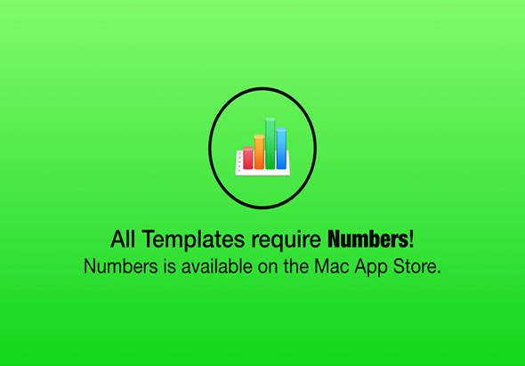 Templates for Numbers (by Nobody) 1.1 for Mac|Mac版下载 |
