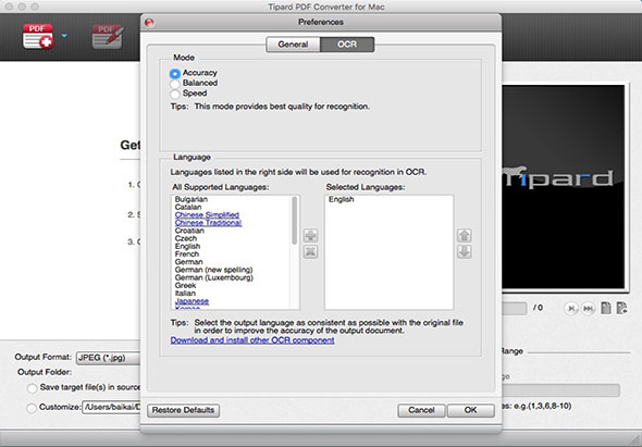 Tipard PDF Converter Platinum 3.1.16 for Mac|Mac版下载 |