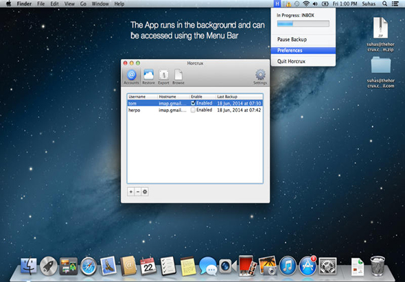 Horcrux Email Backup 2.9.3 for Mac|Mac版下载 |