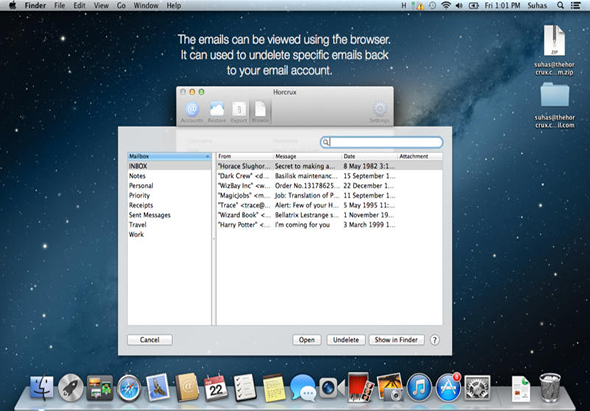 Horcrux Email Backup 2.9.3 for Mac|Mac版下载 |