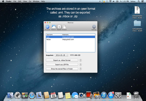 Horcrux Email Backup 2.9.3 for Mac|Mac版下载 |