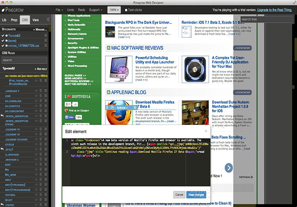 Pinegrow Web Designer 2.9.1 for Mac|Mac版下载 |
