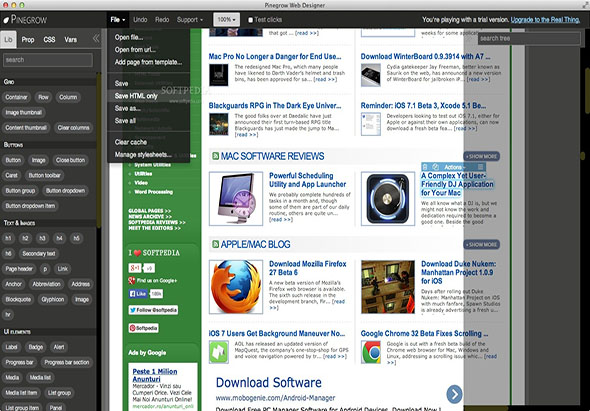 Pinegrow Web Designer 2.9.1 for Mac|Mac版下载 |