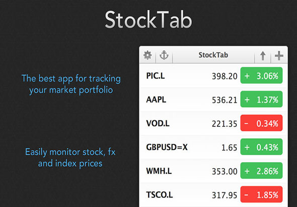 StockTab 1.4 for Mac|Mac版下载 |