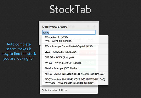 StockTab 1.4 for Mac|Mac版下载 |