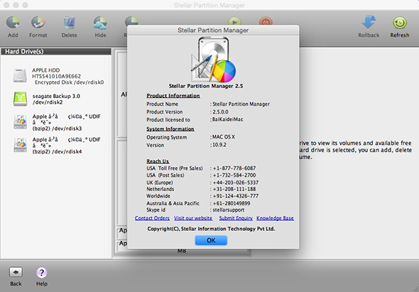 Stellar Partition Manager 3.0 for Mac|Mac版下载 |