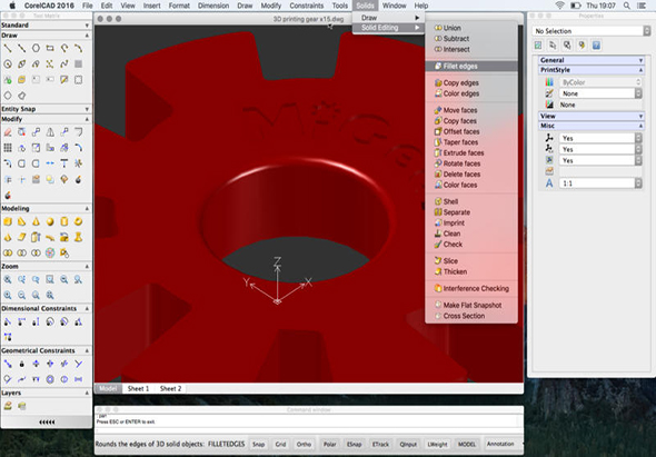 CorelCAD 2016 2016.2.1 for Mac|Mac版下载 |
