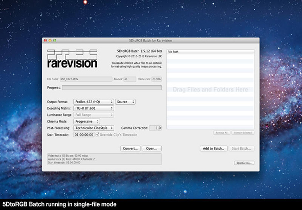 5DtoRGB Batch 1.5.21 for Mac|Mac版下载 |