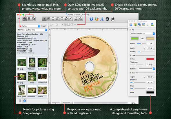 Disc Cover 3 3.1.3 for Mac|Mac版下载 |