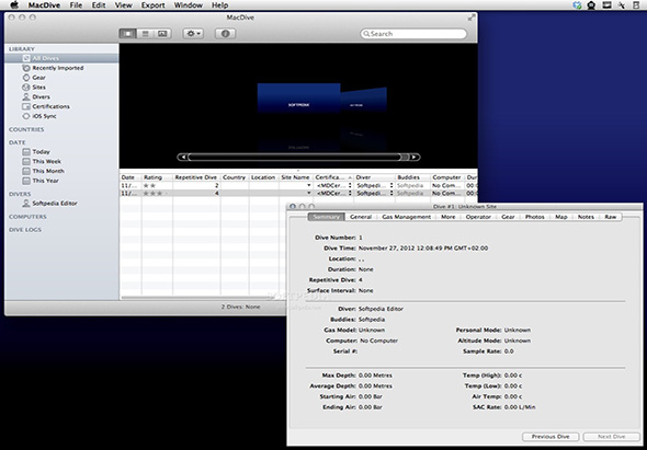 MacDive 2.6.4 for Mac|Mac版下载 |