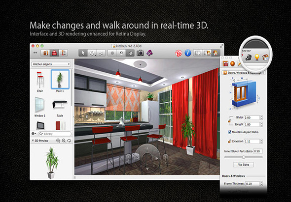 Live Interior 3D Pro 2.9.8 for Mac|Mac版下载 |