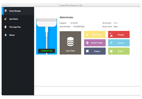 Cisdem iPhoneCleaner 2.1.0 for Mac|Mac版下载 |