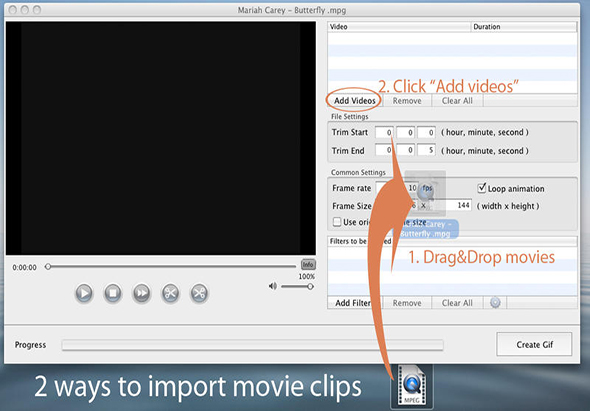 Total Video2Gif 2.1.0 for Mac|Mac版下载 |