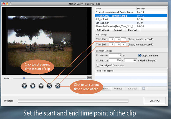 Total Video2Gif 2.1.0 for Mac|Mac版下载 |