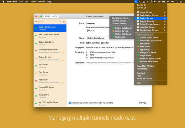 SSH Tunnel 16.03.1 for Mac|Mac版下载 |