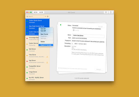 SSH Tunnel 16.03.1 for Mac|Mac版下载 |