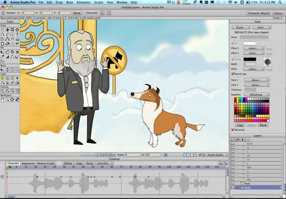 Anime Studio Pro 11.2.1 for Mac|Mac版下载 | 