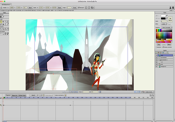 Anime Studio Pro 11.2.1 for Mac|Mac版下载 | 