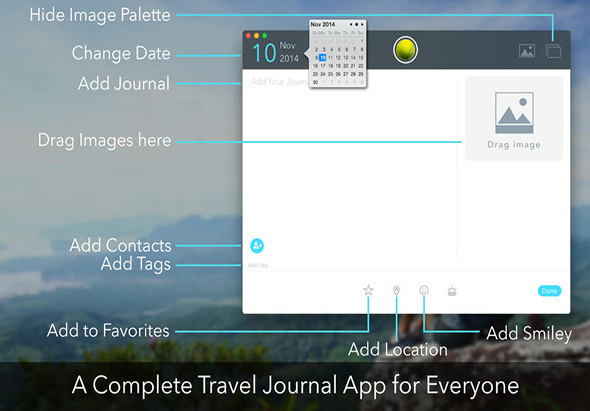 Travel Journal 1.2.4 for Mac|Mac版下载 | 