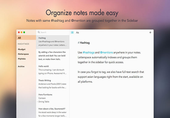 Letterspace 1.6.4 for Mac|Mac版下载 |