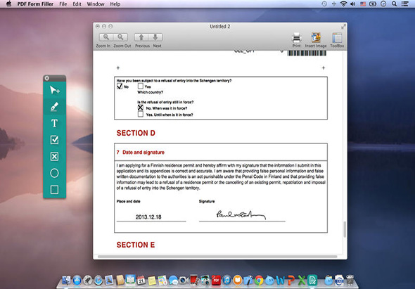 PDF Form Filler 1.0.2 for Mac|Mac版下载 |