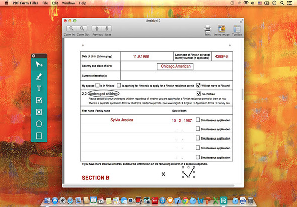 PDF Form Filler 1.0.2 for Mac|Mac版下载 |