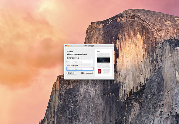 PDF Encrypt 1.0 for Mac|Mac版下载 | 