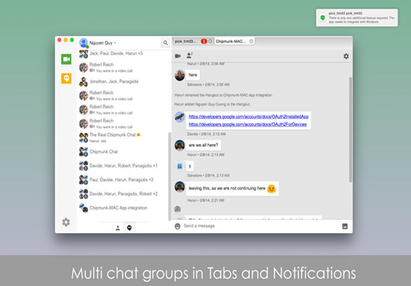 Hangouts Plus 1.5 for Mac|Mac版下载 |