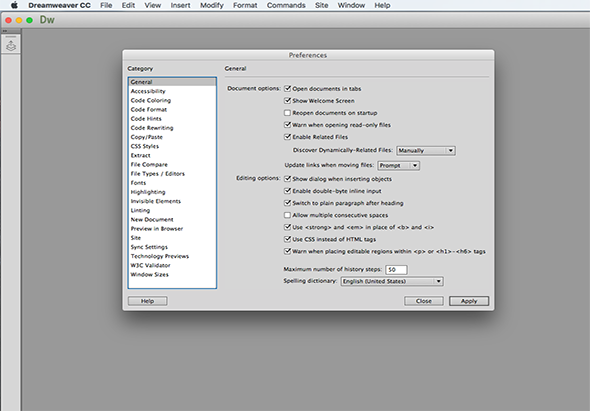Adobe Dreamweaver CC 2015 2015 for Mac|Mac版下载 | DW CC 2015