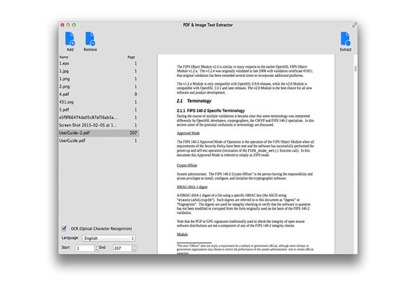 PDF & Image Text Extractor 1.01 for Mac|Mac版下载 |