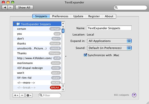 TextExpander 5 5.1.3 for Mac|Mac版下载 |
