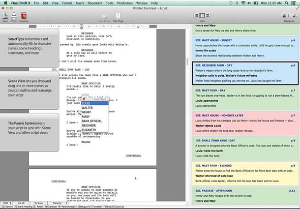 Final Draft 9 9.0.8 for Mac|Mac版下载 |