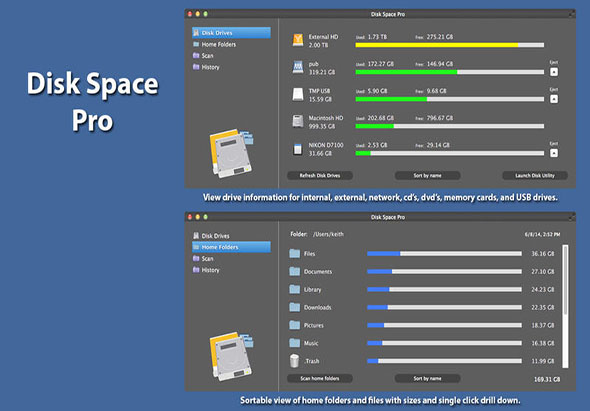 Disk Space Pro 2.4 for Mac|Mac版下载 |