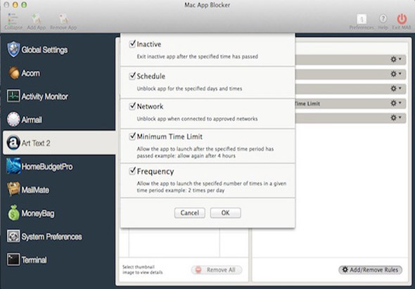 Mac App Blocker 2.7.8 for Mac|Mac版下载 |
