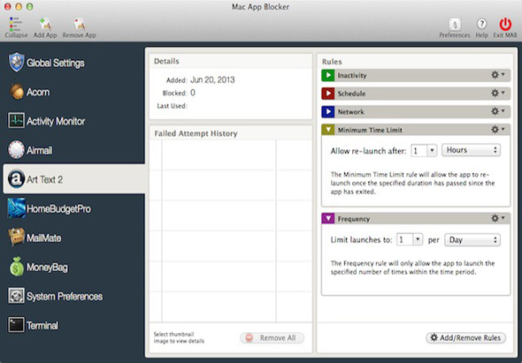 Mac App Blocker 2.7.8 for Mac|Mac版下载 |
