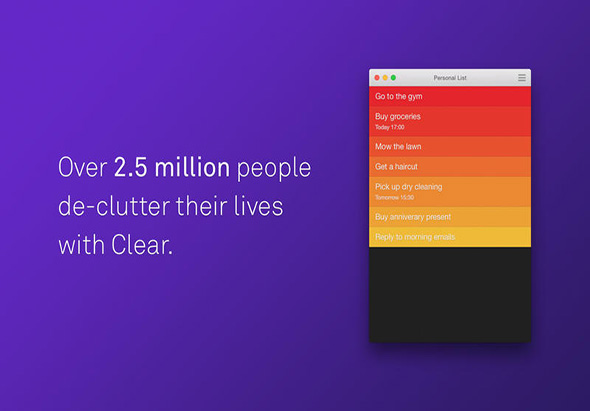 Clear 1.1.7 for Mac|Mac版下载 | 