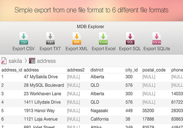 MDB Explorer 2.4.5 for Mac|Mac版下载 |