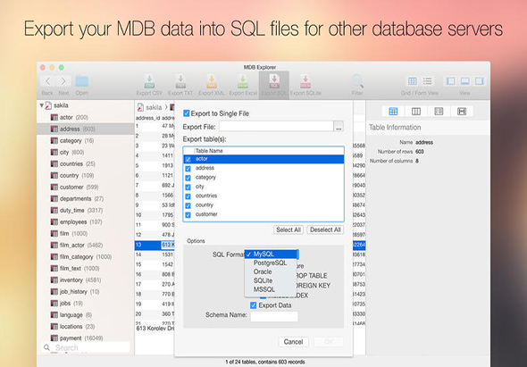 MDB Explorer 2.4.5 for Mac|Mac版下载 |