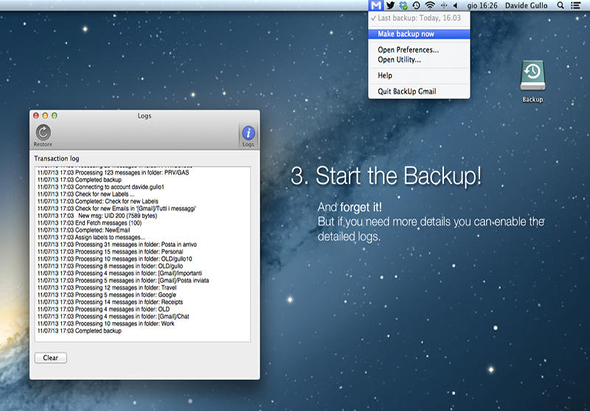 BackUp Gmail 1.9.1 for Mac|Mac版下载 |