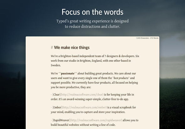 Typed 1.2 for Mac|Mac版下载 | 