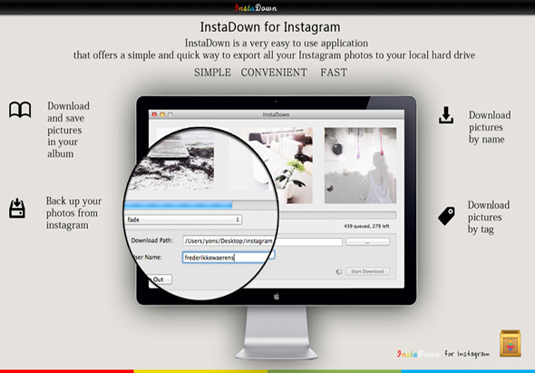 InstaDown for Instagram 1.7.1 for Mac|Mac版下载 |