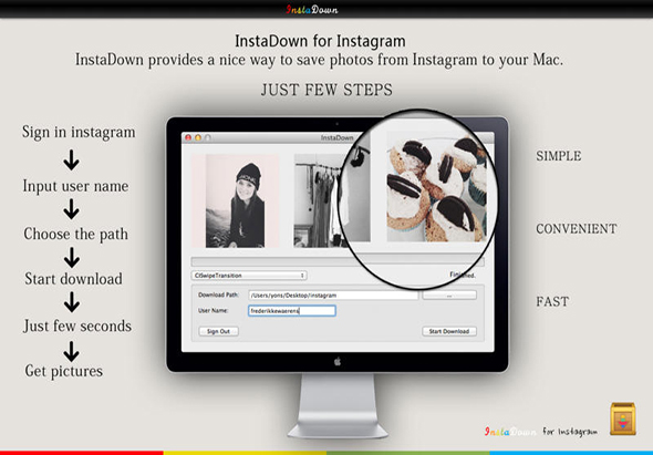 InstaDown for Instagram 1.7.1 for Mac|Mac版下载 |