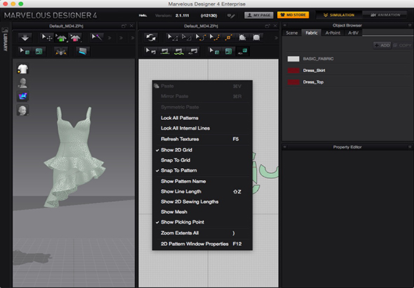 Marvelous Designer4 Enterprise 2.1 for Mac|Mac版下载 |