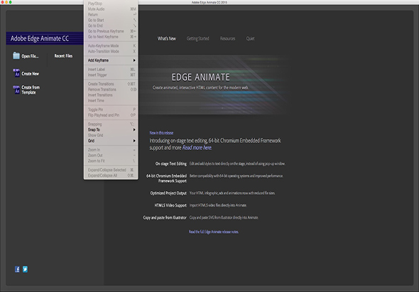 Adobe Edge Animate CC 2015 2015 for Mac|Mac版下载 | AN CC 2015