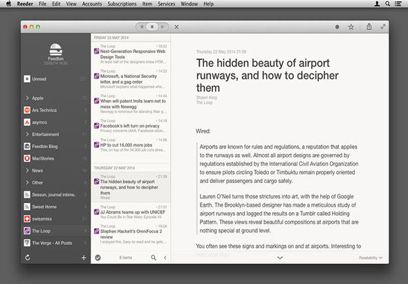 Reeder 2 2.5.3 for Mac|Mac版下载 |