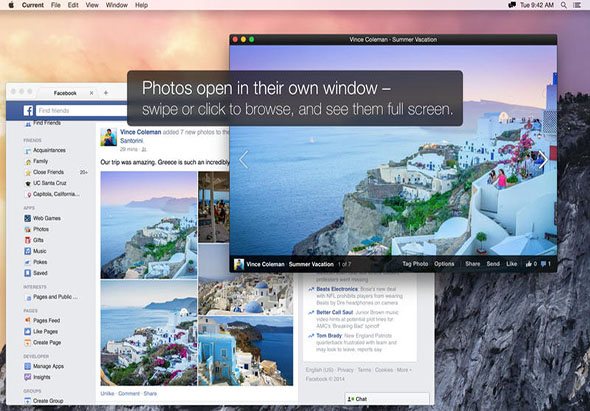 Current for Facebook 1.1 for Mac|Mac版下载 |