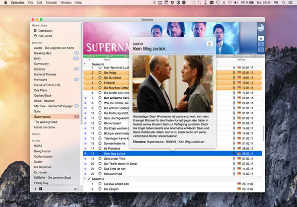 Episodes 2.1 for Mac|Mac版下载 |