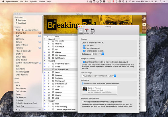 Episodes 2.1 for Mac|Mac版下载 |