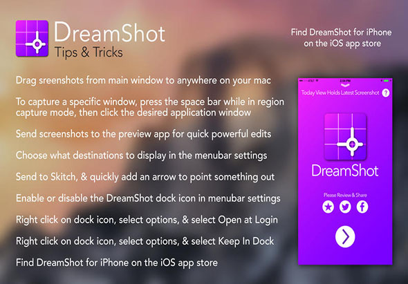 DreamShot:截图快捷键 2.0 for Mac|Mac版下载 |