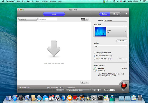 Toast DVD 2.1 for Mac|Mac版下载 |